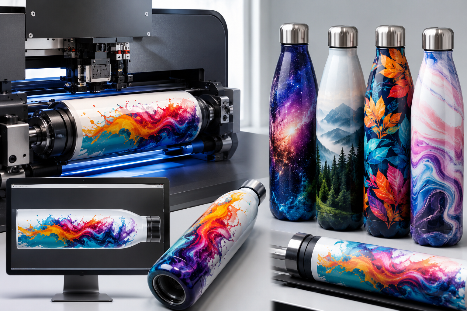 Preview - 360° Rotary Bottle Printing