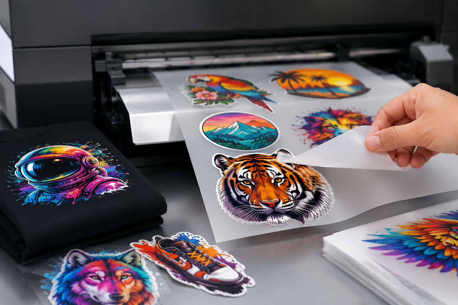 Preview - Service - DTF Sticker Printing