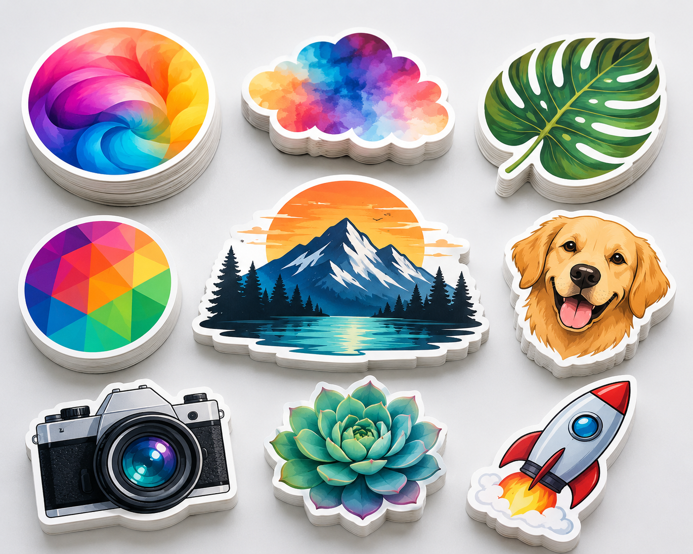 Preview - Service - Print and Shape Cut Stickers